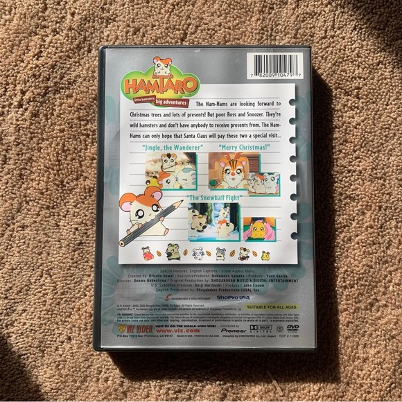 Hamtaro DVD A Ham Ham Christmas Vol.4 - Picture 2 of 4